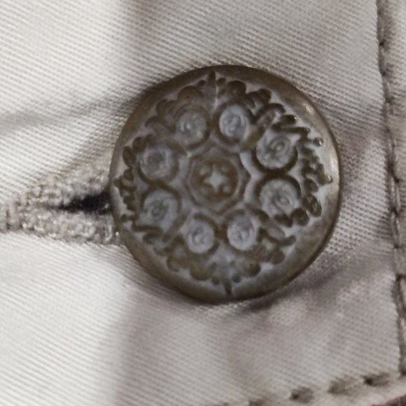 Denver Hayes Vintage cream short women's size 8 - Picture 5 of 7